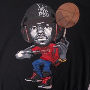 Dri-Fit Lebron James Witness Graphic Black T-Shirt Mens  Athleisure